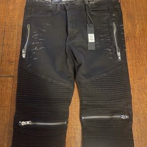 Slight acid wash jeans